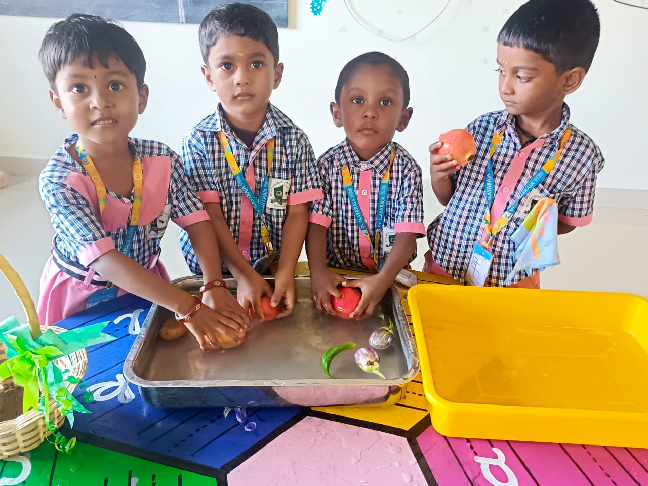 WASHING FRUITS AND VEGETABLES